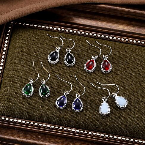 White Gold Plated Teardrop Cubic Zirconia Dangle Earrings for Women Daily Bridal Parties Lightweight Earring Jewelry Gift for Her in Saudi Arabia