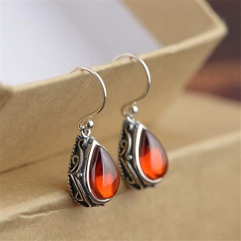 White Gold Plated Teardrop Cubic Zirconia Dangle Earrings for Women Daily Bridal Parties Lightweight Earring Jewelry Gift for Her in Saudi Arabia