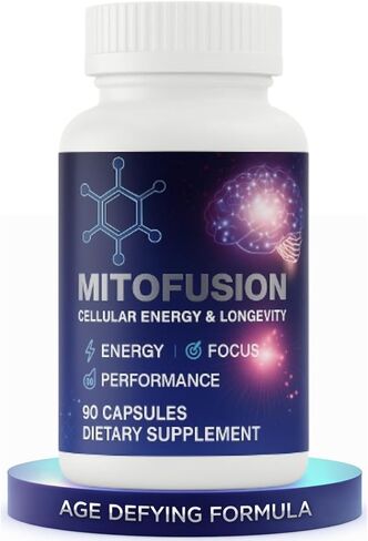 MitoFusion تركيبة كاملة لمكافحة الشيخوخة NAD+ ودعم الميتوكوندريا مع 500 ملغ من نيكوتينوميد ريبوسيد، 250 ملغ من يوروليثين A، 25 ملغ من PQQ، 50 ملغ من أبيجينين. الطاقة | التركيز | طول العمر | الأداء | استعادة in Saudi Arabia