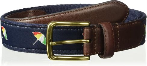 PGA TOUR mens Embroidered Logo Web Golf Belt in Saudi Arabia