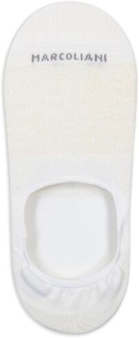 Marcoliani Milano No Show Socks Men - Piqué Invisible Touch | Essence of Linen in Saudi Arabia