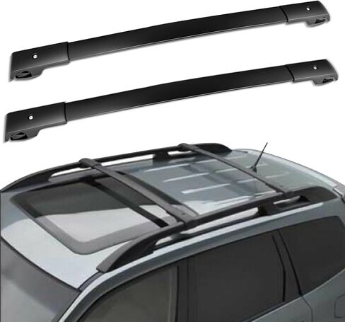 SCITOO Roof Rack Cross Bar for Volkswagen Tiguan 2010-2018 220LBS Cargo Bars Silver in Kuwait