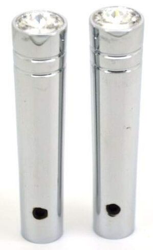 GG Grand General 92881 2-1/4 Inches Chrome Aluminum Switch Extension with Blue Crystal for Peterbilt in Kuwait