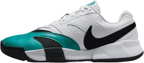 حذاء التنس NikeCourt Lite 4 للرجال (أبيض/زمردي مشع/أسود) in Saudi Arabia