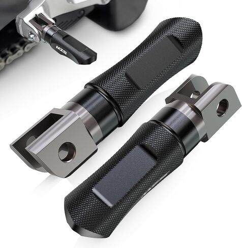 MZS Motorcycle Front Foot Pegs, Adjustable Sport Footpegs Rider Foot Pedal Rest Black CNC Compatible with MT07 MT-07 14-24 / MT09 MT-09 18-20 / FZ07 FZ-07 14-17 / FZ09 FJ09 14-17 / MT10 FZ10 17-21 in Saudi Arabia