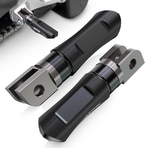MZS Motorcycle Front Foot Pegs, Adjustable Sport Footpegs Rider Foot Pedal Rest Black CNC Compatible with MT07 MT-07 14-24 / MT09 MT-09 18-20 / FZ07 FZ-07 14-17 / FZ09 FJ09 14-17 / MT10 FZ10 17-21 in Saudi Arabia