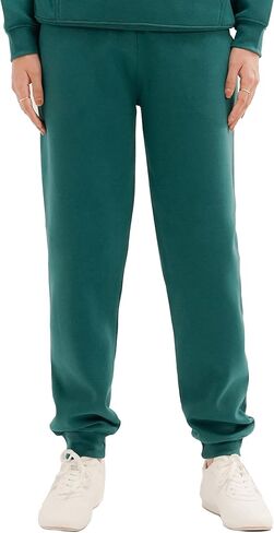 Women’s Cozy Fleece Sweatpants – Regular Fit Joggers with Elastic Waist & Drawstring in Saudi Arabia