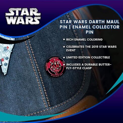 Star Wars Darth Maul Pin | Enamel Collector Pin | Limited Edition in Saudi Arabia