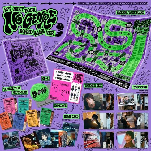 No Genre Board Game Random 1ea Version Album + [Special Photocard] I Feel Good 123-78 in Saudi Arabia