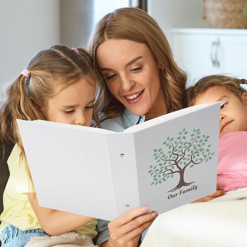 ألبوم صور مطبوع عليه شجرة العائلة Hiwhy مقاس 4×6، غلاف ورقي مع ملصقات قابلة للكتابة، كتاب ذاكرة جيب 200 لذكريات العائلة in Kuwait