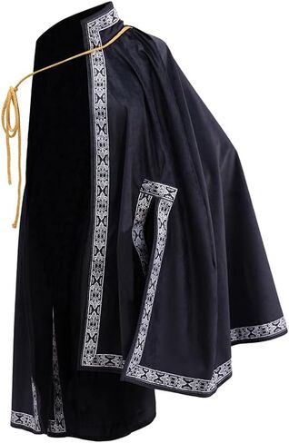 شال Diajosa cos Tudor للسيدات على الكتف من عصر النهضة العصور الوسطى بنصف رأس Ren Faire عباءة in Kuwait