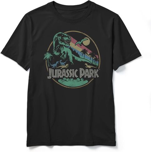 تي شيرت للأولاد من Fifth Sun Jurassic Park ذو أكمام قصيرة على شكل دائرة قديمة in Saudi Arabia