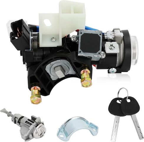 Upgraded 81905-F2230 Ignition Lock Cylinder Housing Assembly for Hyundai Elantra 2017-2020, with 2 Keys, Replaces 81905 F2230 81905F2230, High-Durability Ignition Switch Kit with Anti-Theft Design in Kuwait