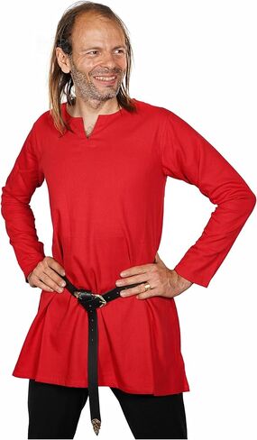 Mythrojan "Raider" Canvas Tunic 100 ٪ Cotton Meding Viking Knight SCA LARP in Kuwait