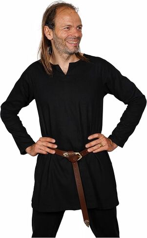 Mythrojan "Raider" Canvas Tunic 100 ٪ Cotton Meding Viking Knight SCA LARP in Kuwait