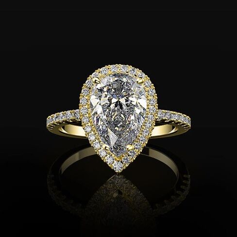 1pc Fashion Ring For Women For Wedding Engagement Party Jewelry Valentine's Day Gift in Saudi Arabia