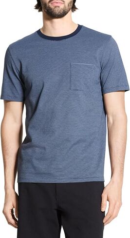 Theory Men's Tee Rb Pk in Birdseye in Saudi Arabia