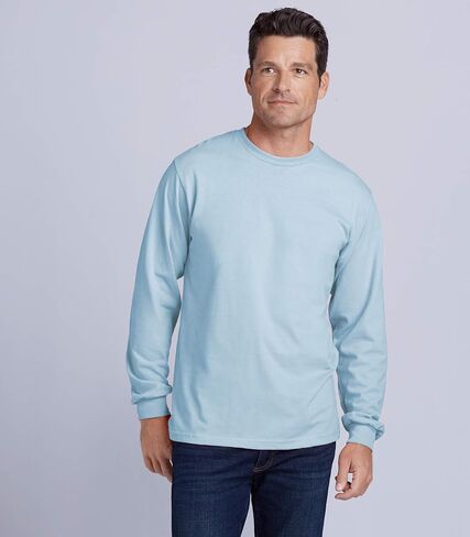 Gildan Hammer™ Adult 6 oz. Long-Sleeve T-Shirt M BLACK in Saudi Arabia