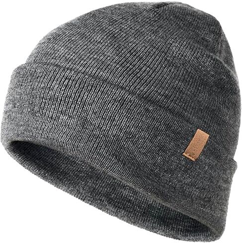 Beanie for Men Women Cuffed Thick Knitted Unisex Winter Hat Beanies Skull Cap in Saudi Arabia