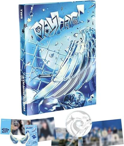 TWS play hard الألبوم المصغر الرابع [إصدار وضع التشغيل] Photobook + CD + 2 Photocard + Postcard + Poster + Bookmark (OVERDRIVE) in Saudi Arabia