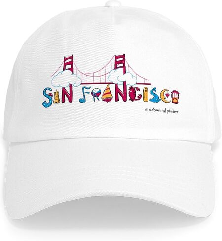 قبعة بيسبول CafePress San Francisco قابلة للتعديل in Kuwait