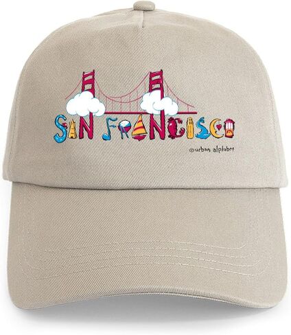 قبعة بيسبول CafePress San Francisco قابلة للتعديل in Kuwait