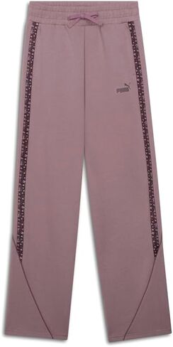 PUMA Womens Essentials Animal Drawstring Pants Casual - Purple - Size M in Saudi Arabia