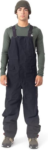 أفرول رجالي من Dakine باللون الأحمر Gerard Snow Bib - غلاف مقاوم للماء 30 ك، 3 طبقات، خالي من Pfas، مسجل بالكامل in Kuwait