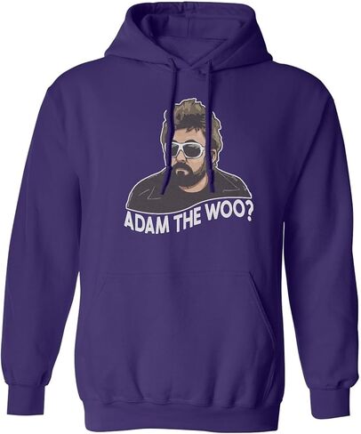 رسم مستوحى من SWEET LEMONS Adam - سويت شيرت بقلنسوة للجنسين من The Woo Memorial Tribute in Kuwait