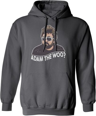 رسم مستوحى من SWEET LEMONS Adam - سويت شيرت بقلنسوة للجنسين من The Woo Memorial Tribute in Kuwait