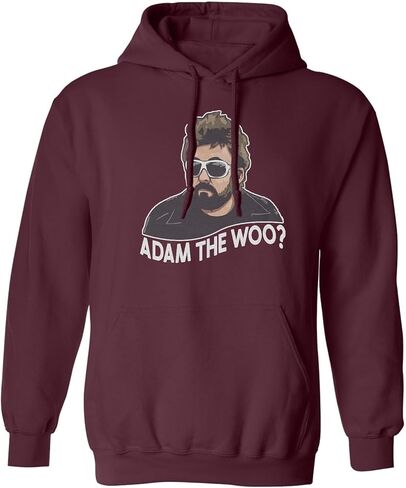 رسم مستوحى من SWEET LEMONS Adam - سويت شيرت بقلنسوة للجنسين من The Woo Memorial Tribute in Kuwait