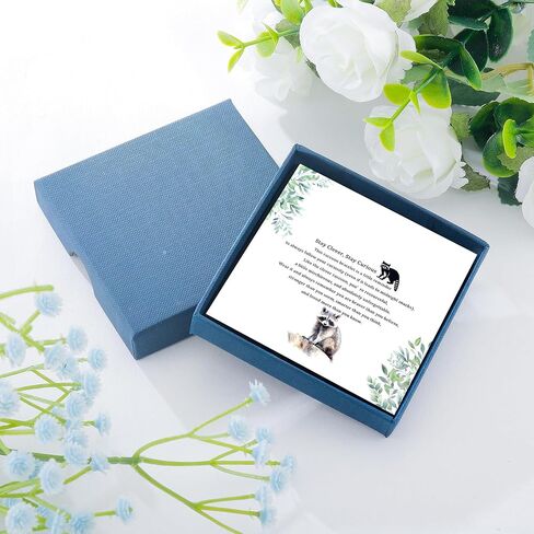 LIUANAN الراكون سحر سوار للنساء بيكاسو جاسبر روح الحيوان المجوهرات القدرة على التكيف حماية الإبداع هدية لأمها الجدة ابنة ابنة أخت عيد ميلاد in Kuwait