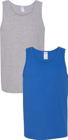 Gildan Heavy Cotton Tank Top 20F Black XL in Kuwait