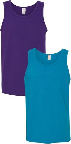 Gildan Heavy Cotton Tank Top 20F Black XL in Kuwait