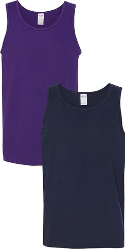 Gildan Heavy Cotton Tank Top 20F Black XL in Kuwait