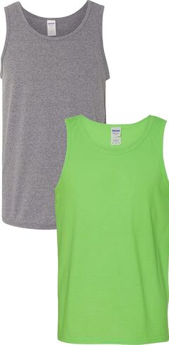 Gildan Heavy Cotton Tank Top 20F Black XL in Kuwait
