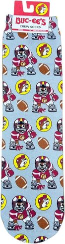 Buc-ee's Black Crew Socks & No Show Tie Dye Socks - Unisex Cute Quirky Funny Colorful Novelty Animal Socks Classic Design Gifts for Men and Women (One Size Fits Most) in Saudi Arabia