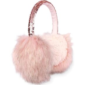 Girls Earmuffs Kids Ear Muffs in Plush Crown Design in Kuwait