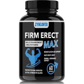 مكمل تعزيز الذكور من ZYNLONTA - مكمل متعدد الفيتامينات لتكبير الحجم وزيادة الحجم والمحيط وتدفق الدم - الحفاظ على القيادة والحيوية والقدرة على التحمل - 60 كبسولة in Kuwait