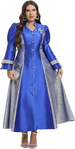 LIVOSAZ Renaissance Dresses for Women Costume Fairy Renaissance Dress Button Down Ball Gown Medieval Irish Peasant Dress in Saudi Arabia