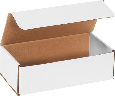 صناديق شحن BOX USA صغيرة مقاس 8 بوصات طول × 5 بوصات عرض × 3 بوصات ارتفاع، 50 عبوة | صندوق من الورق المقوى المموج للتعبئة والنقل والتخزين 853 in Kuwait