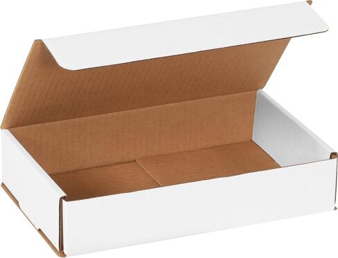 صناديق شحن BOX USA صغيرة مقاس 8 بوصات طول × 5 بوصات عرض × 3 بوصات ارتفاع، 50 عبوة | صندوق من الورق المقوى المموج للتعبئة والنقل والتخزين 853 in Kuwait