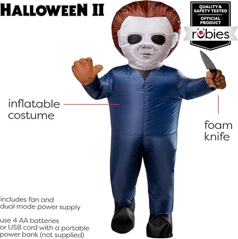 Rubies Halloween: Michael Myers Inflatable Costume for Adults, Men's One Size in Saudi Arabia