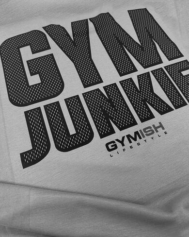 تي شيرت Gym Junkie Muscle للرجال قمصان رياضية للياقة البدنية وتمارين كمال الأجسام in Kuwait