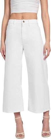 GUESS Women's Eco Bellflower Crop Wide Leg in Saudi Arabia