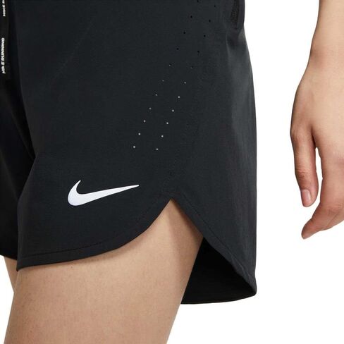 Nike New Womens Eclipse قصير من القماش المنسوج القابل للتمدد، صغير أسود in Saudi Arabia
