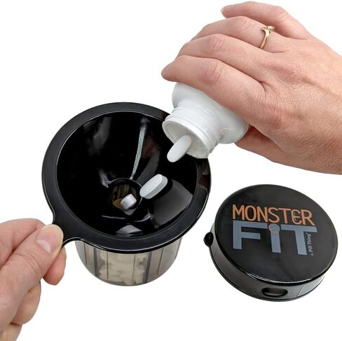 Funnel for Easily Filling Monster Supplement Medication Pill Dispenser - Large Opening for Bigger Pills and Vitamins (Funnel Only) in Saudi Arabia