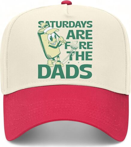 Saturdays are for The Dads Golf Vintage Trucker Hat | Premium Snapback Baseball Hat for Men & Women in Saudi Arabia