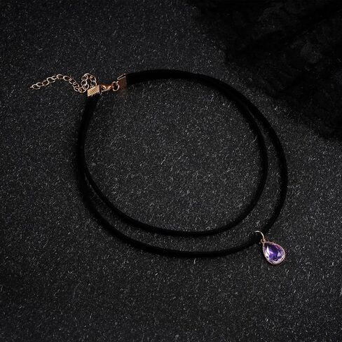 JAZTAKU Gothic Black Star Choker for Women, Rhinestone Cross Black Velvet Necklace, Vintage Jewelry for Women Girls in Saudi Arabia