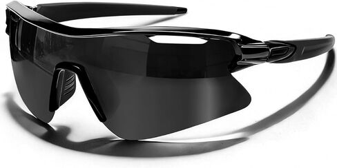 SEKKAF Polarized Sports Sunglasses for Men Women and Youth, UV400 Protection Ideal for Cycling Baseball Fishing Golf Running in Saudi Arabia